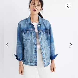 Madewell / Oversized Denim Jacket
